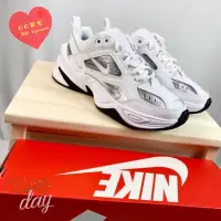 在飛比找蝦皮購物優惠-現貨 Nike M2K Tekno 老爹鞋 白銀 全白 白色