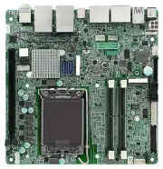 Intel 14th Gen DP M.2 NVMe 2.5G R680E PCIe x16 LGA1700 12V Mini ITX Motherboard