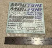 58443 Tamiya M05 Pro Decal Sheet 1424xxx M05/M06/M07/M08/concept