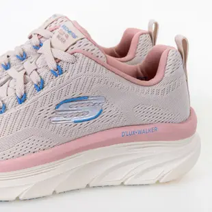 【Skechers】休閒鞋 D Lux Walker 女鞋 桃紅色 緩震 健行 健走 厚底 149368PLUM