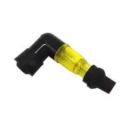 90 Degree yellow Unlimited Flashing Spark Plug Cap For Motorcycle Dirt Bike