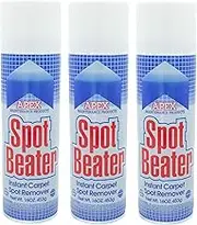 Instant Carpet Spot Remover – Apex Spot Beater for Fresh, Old & Stubborn Stains Such as Oil, Grease, Ink, Lipstick, Coffee, Pet Stains & More (16oz) 3 Pack