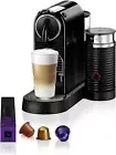 De Longhi Nespresso CitiZ Milk and Coffee Machine Coffee Pod Machine 19 Bar Pres