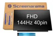 DELL ALIENWARE M17 R2 144Hz FHD 40pin LED LCD Screen + Tools SCREENARAMA * FAST