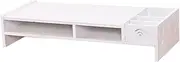 TEHAUX Multi Function Desktop Monitor Stand Riser Strong Laptop Holder for Notebook Tv Design Easy Installation Space Saving for Home Office