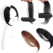 Fringe Wig Clip Synthetic Wig Pads Middle-part Bangs Fake Fringe Hairpiece