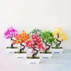 Artificial Pot Plant Bonsai Stimulation Flower Fake Tree Home Office Decor