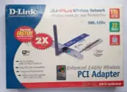 D-Link DWL-520+ Airplus Wireless LAN PCI Adapter 22 Mbps, IEEE 802.11b Win98, XP