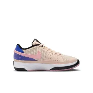 【NIKE 耐吉】籃球鞋 女鞋 大童 運動鞋 包覆 緩震 JA 1 GS 奶茶紫 DX2294-802