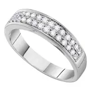 1/2CT-Diamond FASHION MENS BAND