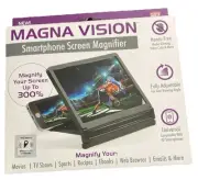 MAGMA VISION Smartphone Screen Magnifier ,Hands Free, Adjustable,As Seen On TV.