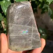 299g Natural Purple Labradorite Quartz Crystal Mineral Specimen Healing