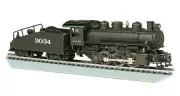 USRA 060 Locomotive Smoke Slope Tender ATSF #2034 HO Scale