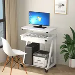 迷你電腦桌傢用臥室書桌簡約現代移動雙層床邊學習寫字臺式電腦桌
