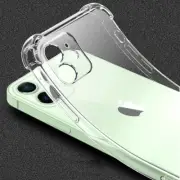Transparent Silicone Armor Shockproof Case For iPhone 15 16 Pro Max 11 12 13 14