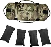 Weighted Bag Unfilled Sandbag Lightweight Portable with Handles Practice for Running Workout Weightlifting Outdoor Indoor Gym