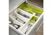 Joseph Joseph DrawerStore Expandable Cutlery Tray Grey