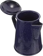 Enamel Coffee Pot Convenient Teapot for Home Office Stylish Speckled Design Ergonomic Handle for Easy Pouring for Coffee Lovers Everyday Use