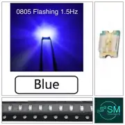 100PCS 0805 LED Flashing Blinking SMD BLUE 465nm LED Light Emitting Diodes DIY