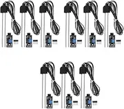 Tuperoymse 9 Sets Soil Moisture Sensor, with Probe, Module Digital Analog Signal Output for Garden Automatic