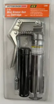 Pittsburgh Mini Grease Gun With Cartridge 3 Oz.