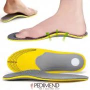 PEDIMEND™ 2X Plantar Fasciitis High Arch Insoles for Flat feet & Over-Pronation