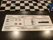 1/24 Scale Model Decal- 1968/9 PONTIAC GTO