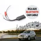 12V Car Blue-tooth Receiver Module AUX-in Adapter 2RCA Interface Parts