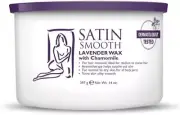 Satin Smooth Lavender Hair Removal Wax with Chamomile, 14 oz