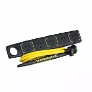 HPM 5 Outlet 10A Plug Boss Powerboard - D105PBOSS5