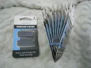 (10) 2-packs (20 count NEW) HandStands webcam camera lens covers SLIDES OPEN