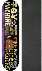 Toy Machine Skateboards Neverending 8.25" Skateboard Deck + griptape