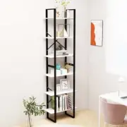 NNEVL Storage Shelves 2 pcs White 60x30x210 cm Chipboard