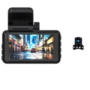 Dual Lens 3in Car Dash Camera DVR Registrator Video Recorder Motion Detection (for: Porsche)