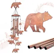 Bear Wind Chimes for Outside,Bear Gifts for Women/Men/Sympathy Gift/Memorial/...