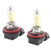 2x H8 35W Yellow HID Fog Light Headlight Lamp Halogen Bulb 2500K 12V gold yellow