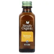 Simply Organic, Lemon Flavor, 2 fl oz (59 ml)