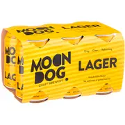 Moon Dog Lager Can 330mL