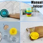 Lemon Squeezer Juicer Lime Citrus Fruit Hand Press Juice Jug Extractor W9A0