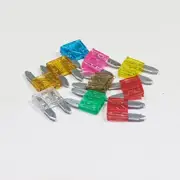 10 Piece Mini Blade Fuse Assorted Kit Mixed 4a 5a 7.5a 10a 15a 20a 25a 30a Car