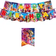 Super Mario Movie Birthday Banner Party Birthday Supplies Room Decoration