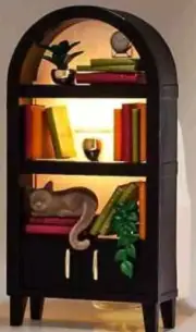 Bath & Body Works Wallflower Plug In Unit Bookshelf Bookcase 2024