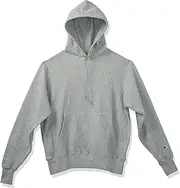 Champion Men's Hoodie, Reverse Weave, Fleece Comfortable Pullover Sweatshirt for Men