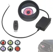 Programmable Eyes Rear Bike Lights,Devil Eyes Light for Cars,Demon Eyes Bike Tail Light,Devil Eyes Light,with Animation,for Trail Night Riders