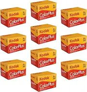 Kodak colorplus 200 ASA 36 Exposure, (10 Rolls) Pack of 1