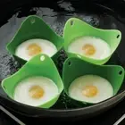 Egg Poachers Silicone Egg Cooker Kitchen Tools Pancake Cookware Steam Eggs Cup