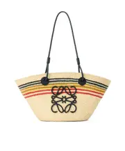 Loewe Small Anagram Basket Bag One size Nude