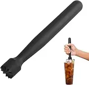 Cocktail Muddler, Anti Slip Smasher, 8.15x1.02in Berry Lemon Muddler, Authentic Mixing Stick, Easy Grip Design for Fruit Drinks, Wine, Preparation, Home, Kitchen
