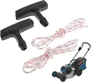 Lawn Mower Pull Cord - Recoil Starter Rope Pull Handle | Lawn Mower Replacement Pull Cord | Recoil Starter Handle for Chainsaws | Pulling Rope Lawnmower String | Heavy Duty Pull Rope for Lawn Mower
