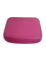 Essential Oil Hard Shell Travel Carrying Case Zip Close Pink 6” x 4.5” x 2”
